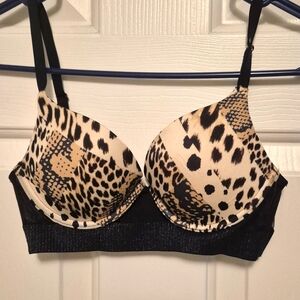 Victoria's Secret Leopard Print Bra 30B